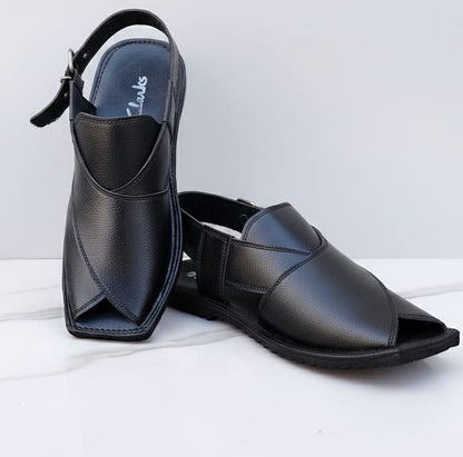 Elegant Men Casual Sandals with Velcro Closure EU42.