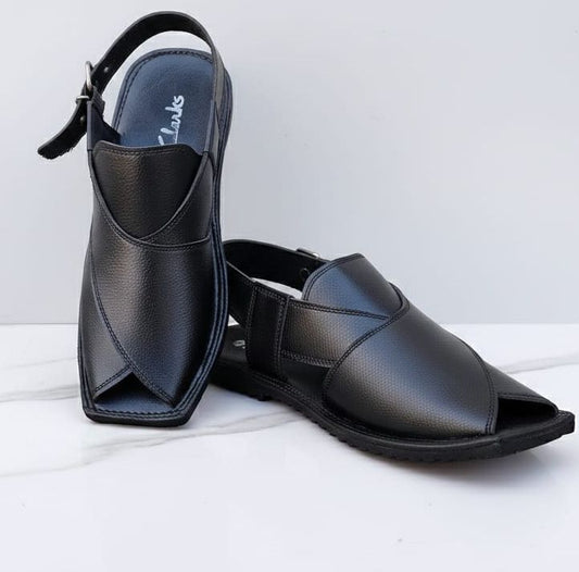 Elegant Men Casual Sandals with Velcro Closure EU42.