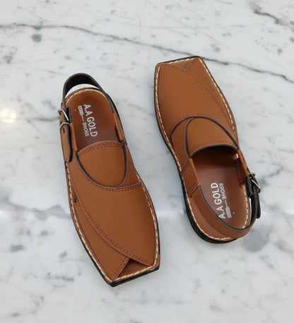 Elegant Men Casual Sandals with Velcro Closure EU42.