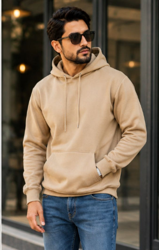 HashBack Plain zipper hoodie for men's & woman's